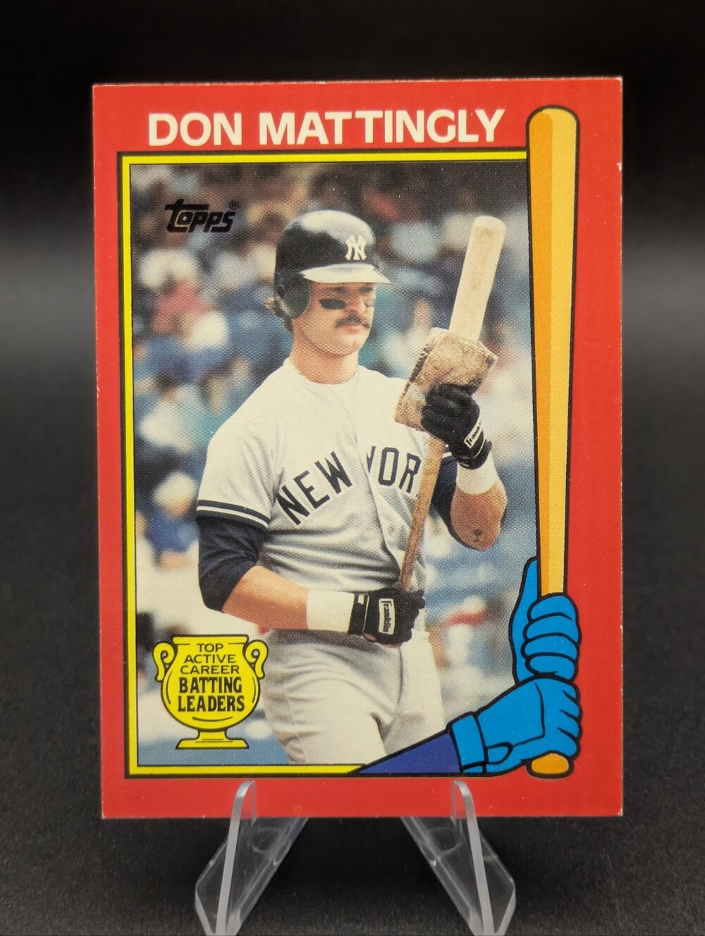 1989 Topps Top Active Career Batting Leaders Kmart Don Mattingly #3 Yankees